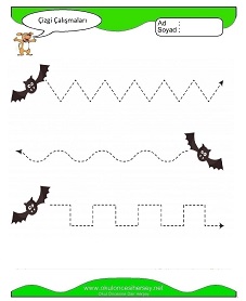 Çizgi Çalışma Sayfaları